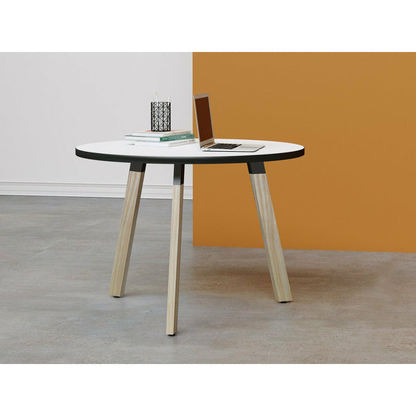 Gen X Wood Round Meeting Table