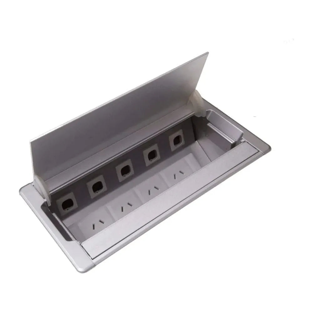 Accede Boardroom Table Box - Sleek Power Access Solution