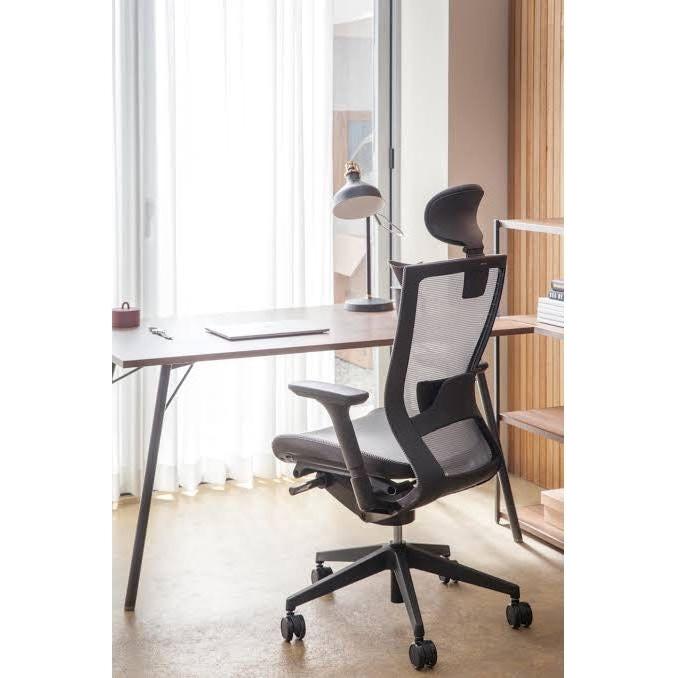 Fursys T50 Air Chair Office Black Frame