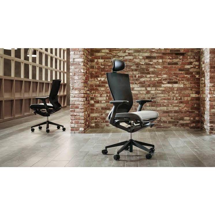 Fursys T50 Air Chair Office Black Frame