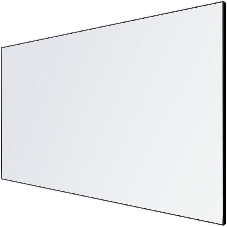 Slim Edge Projection Magnetic Porcelain Whiteboard - Coloured Edge