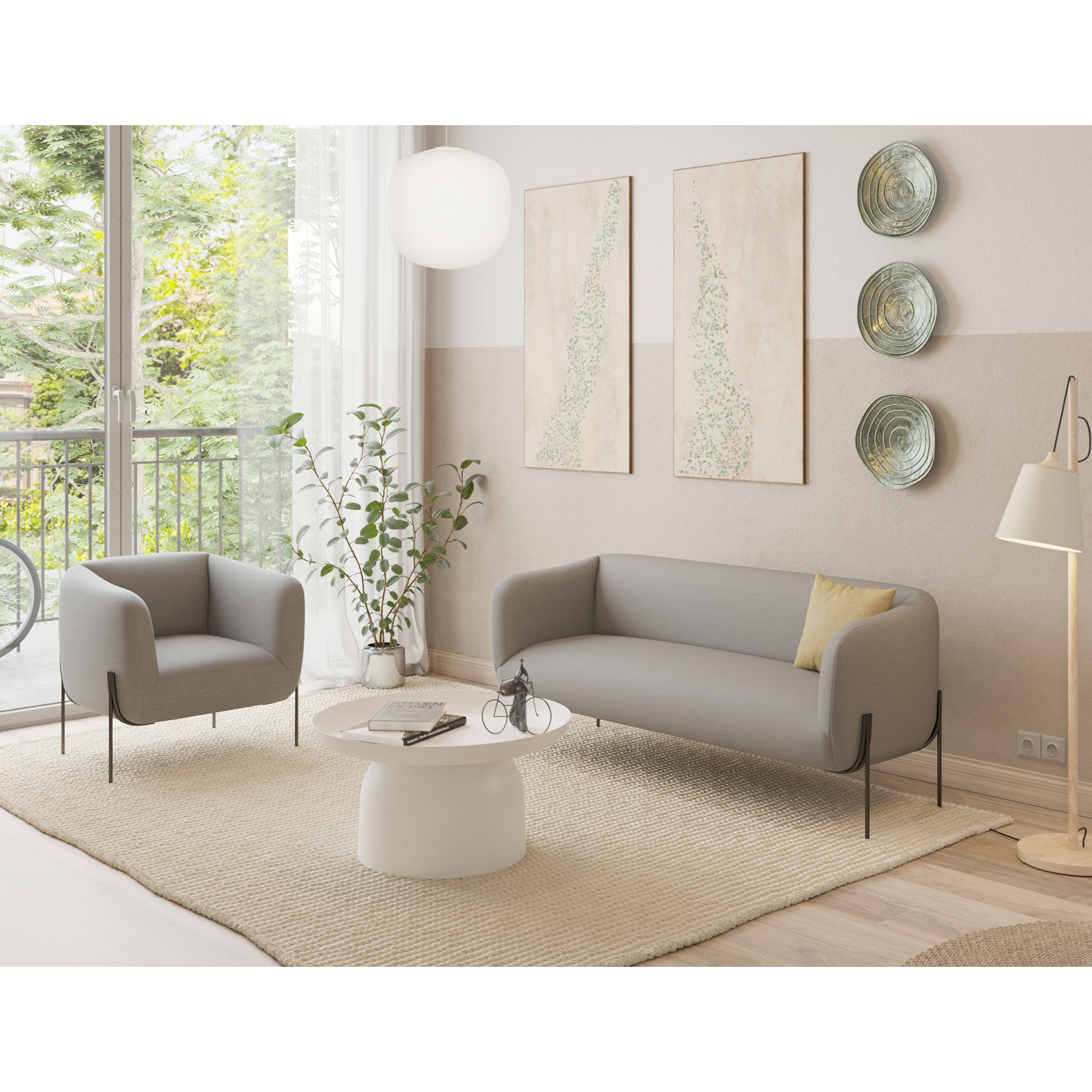 Belle 2.5 Seater Sofa