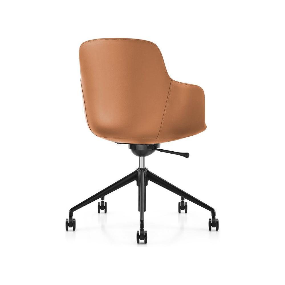 Omni Leather Meeting Chair
