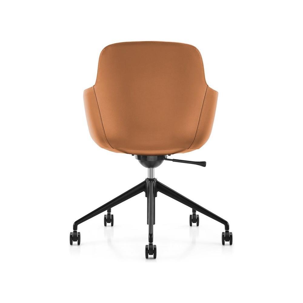Omni Leather Meeting Chair