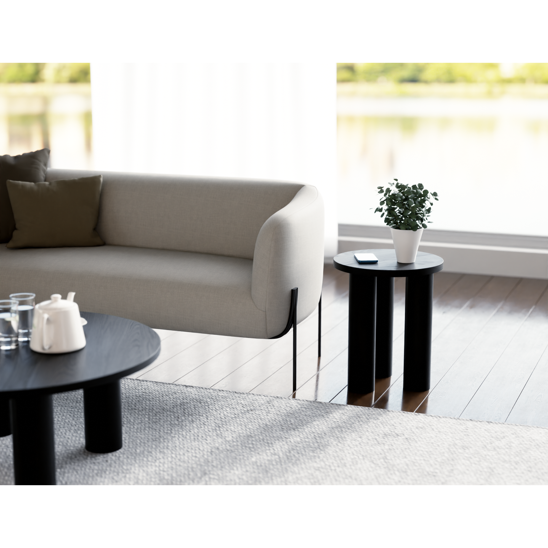 Orbix Round Coffee Table