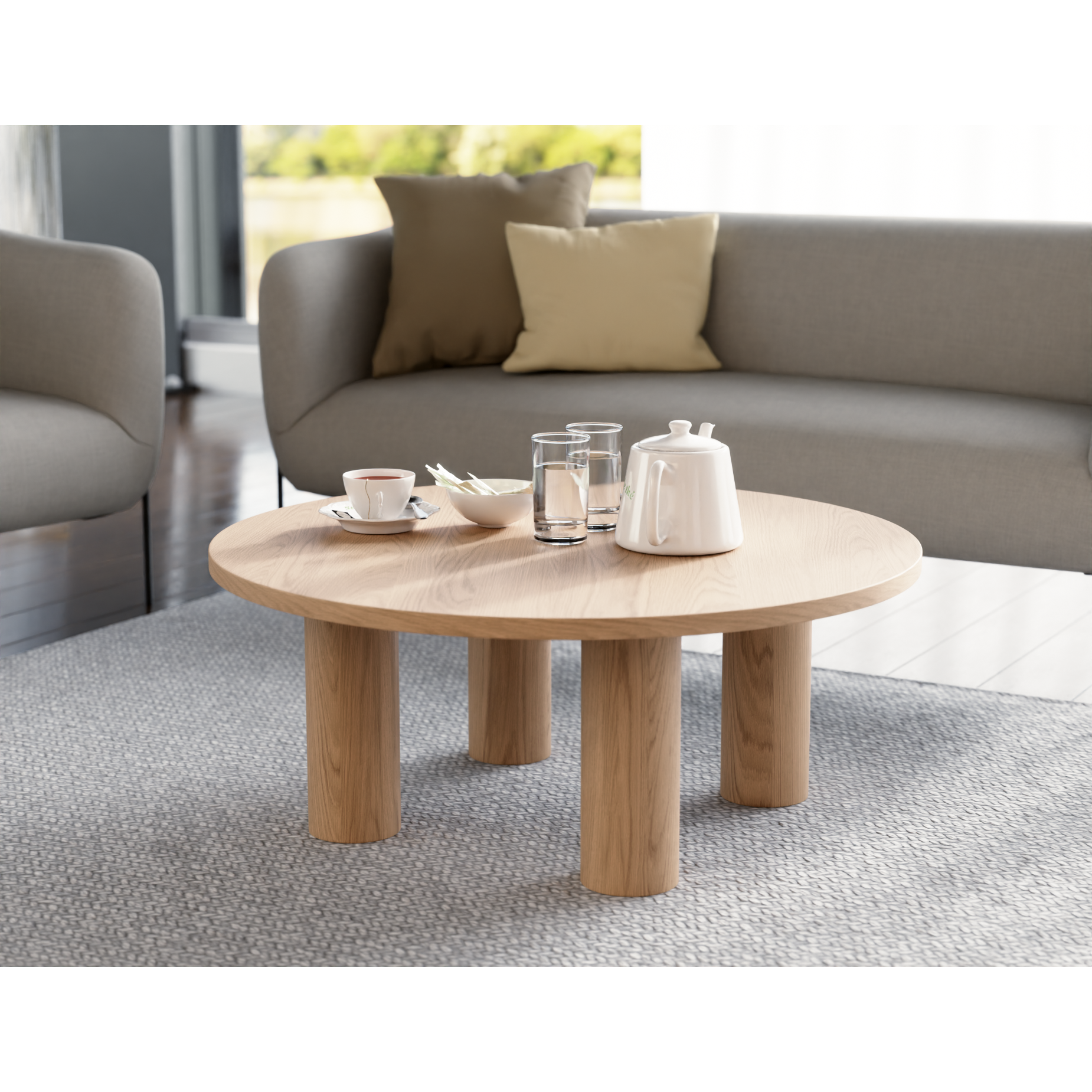 Orbix Round Coffee Table