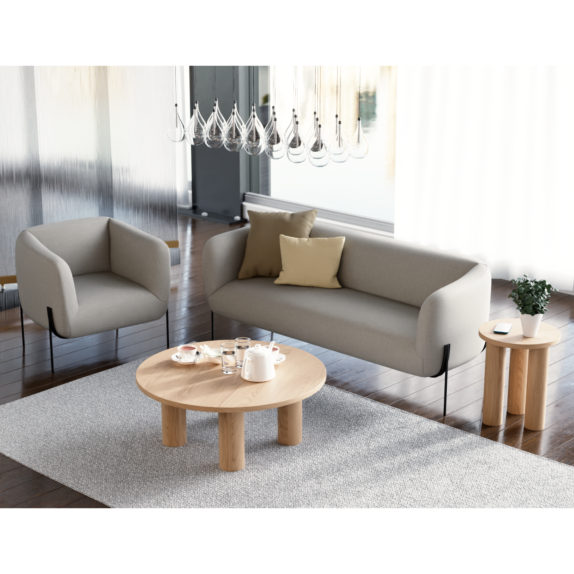 Orbix Round Coffee Table