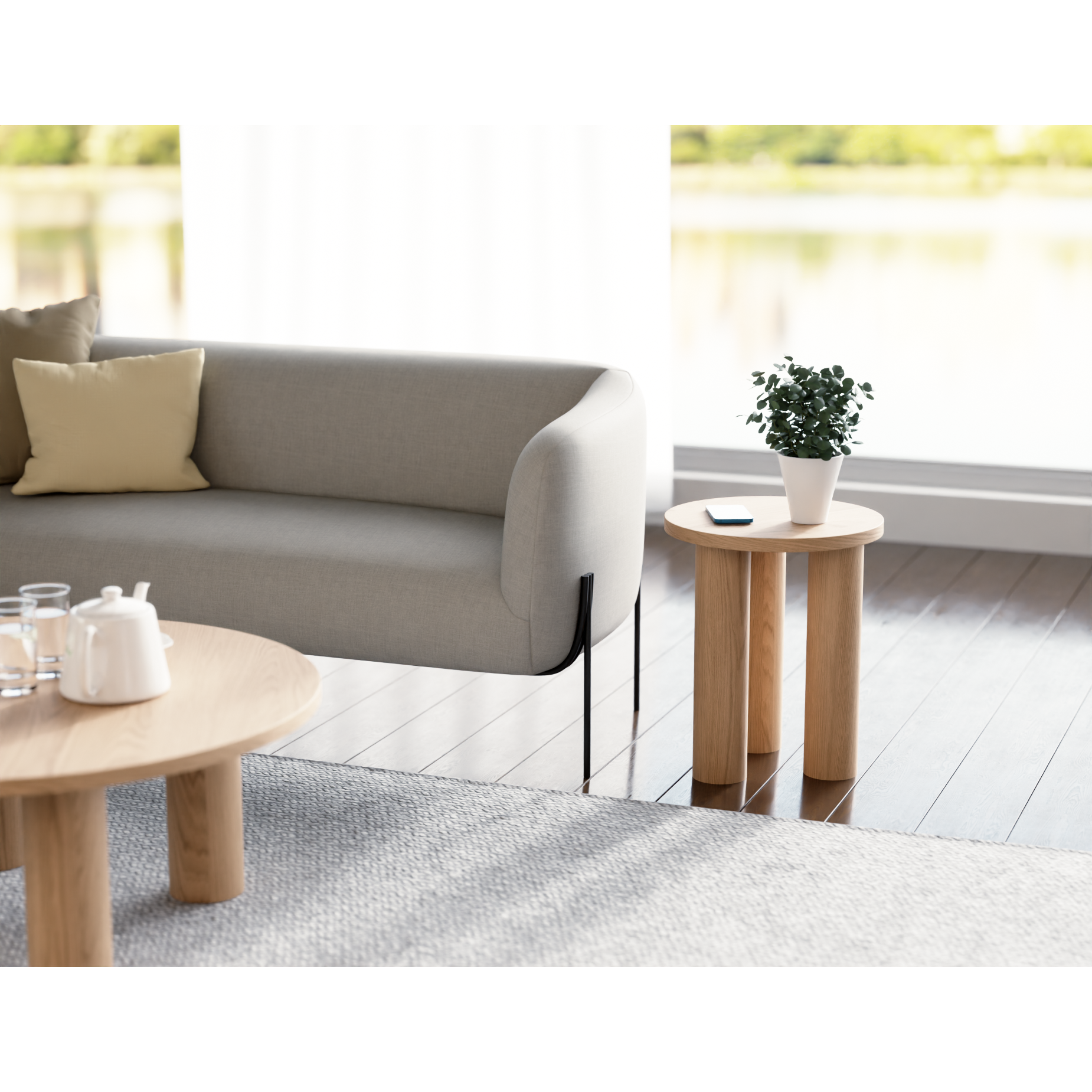 Orbix Round Coffee Table