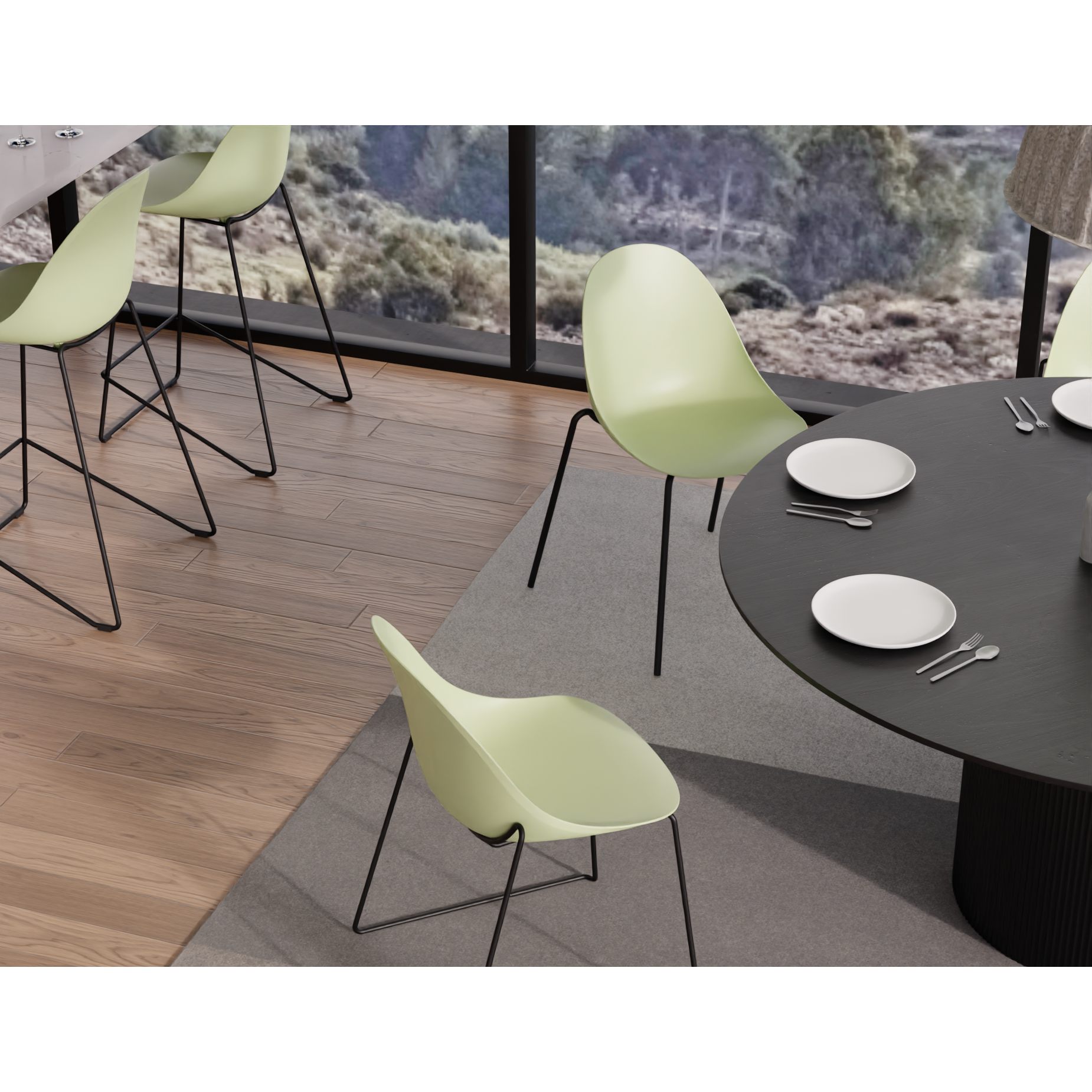 Pebble Visitor Chair