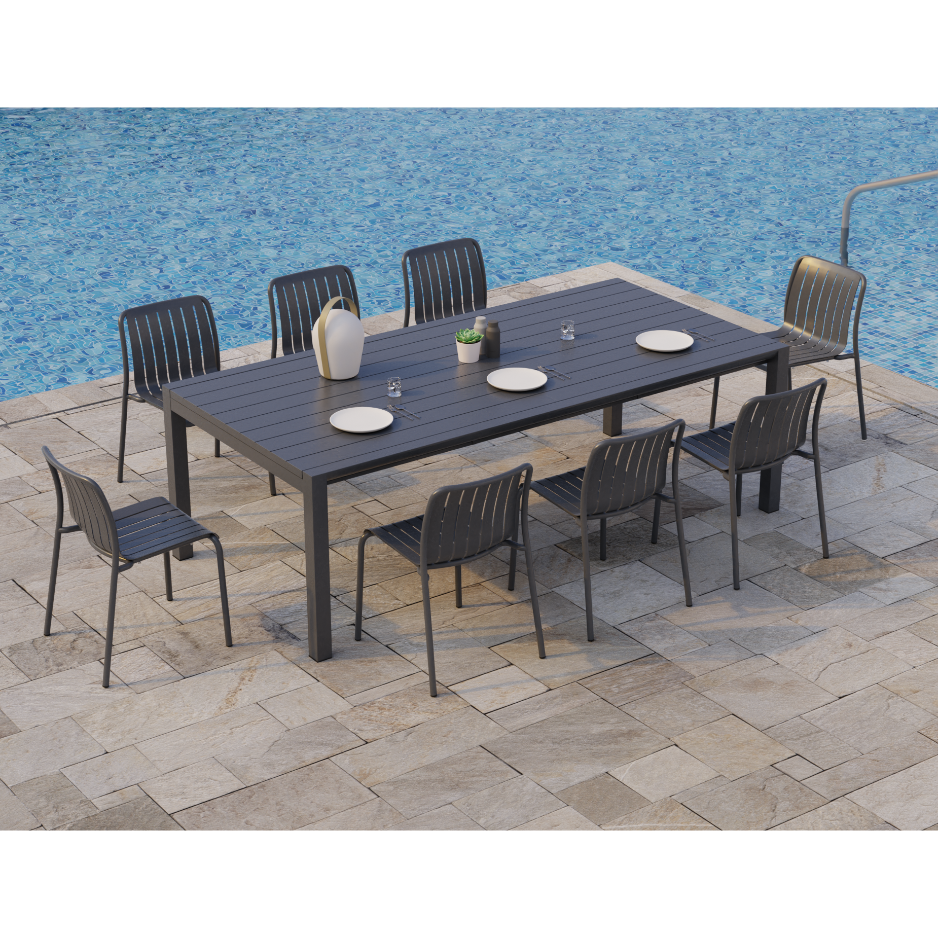 Reflect Outdoor Extendable Table