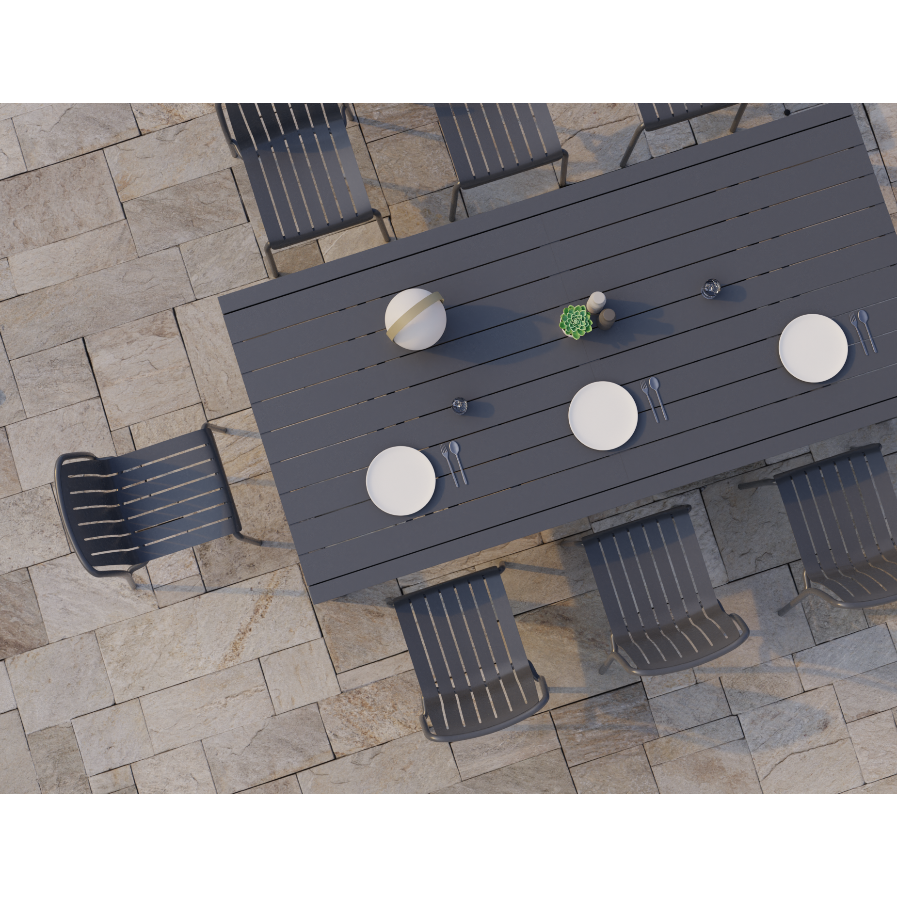 Reflect Outdoor Extendable Table