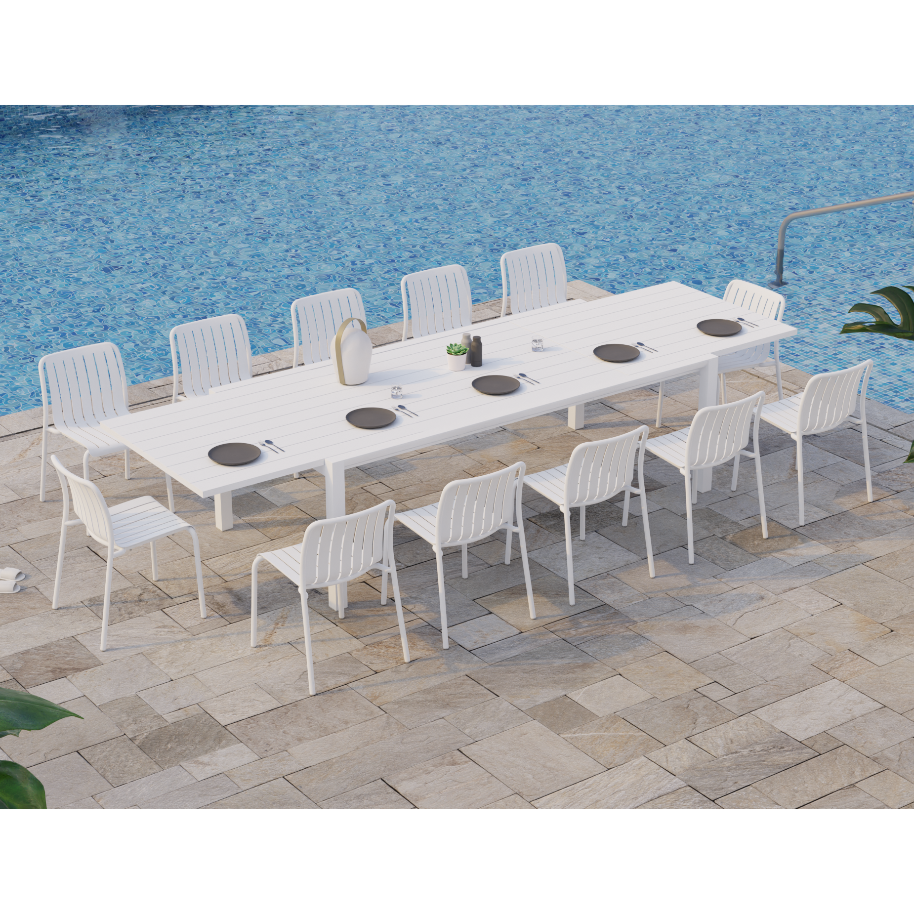 Reflect Outdoor Extendable Table