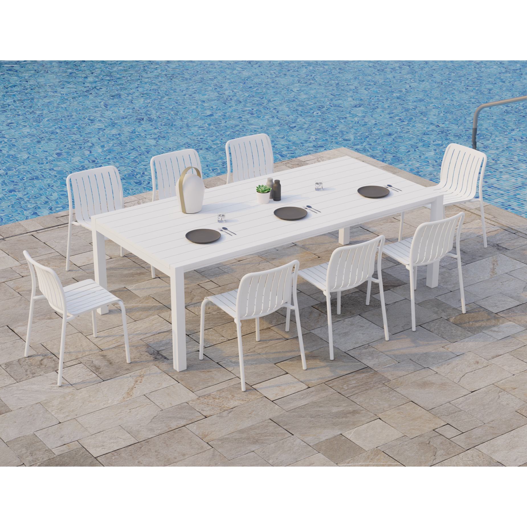 Reflect Outdoor Extendable Table