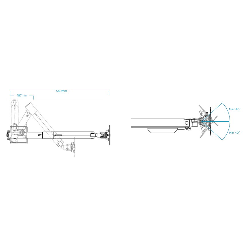 Valor Monitor Arm