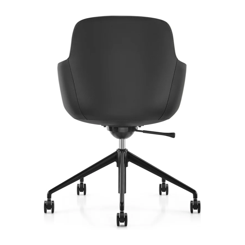 Omni Leather Meeting Chair