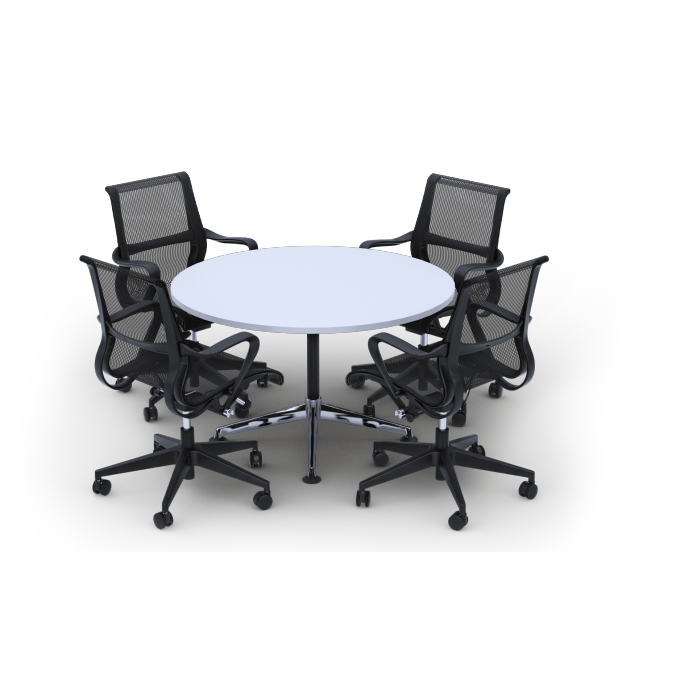 Scroll Mesh Boardroom Chair