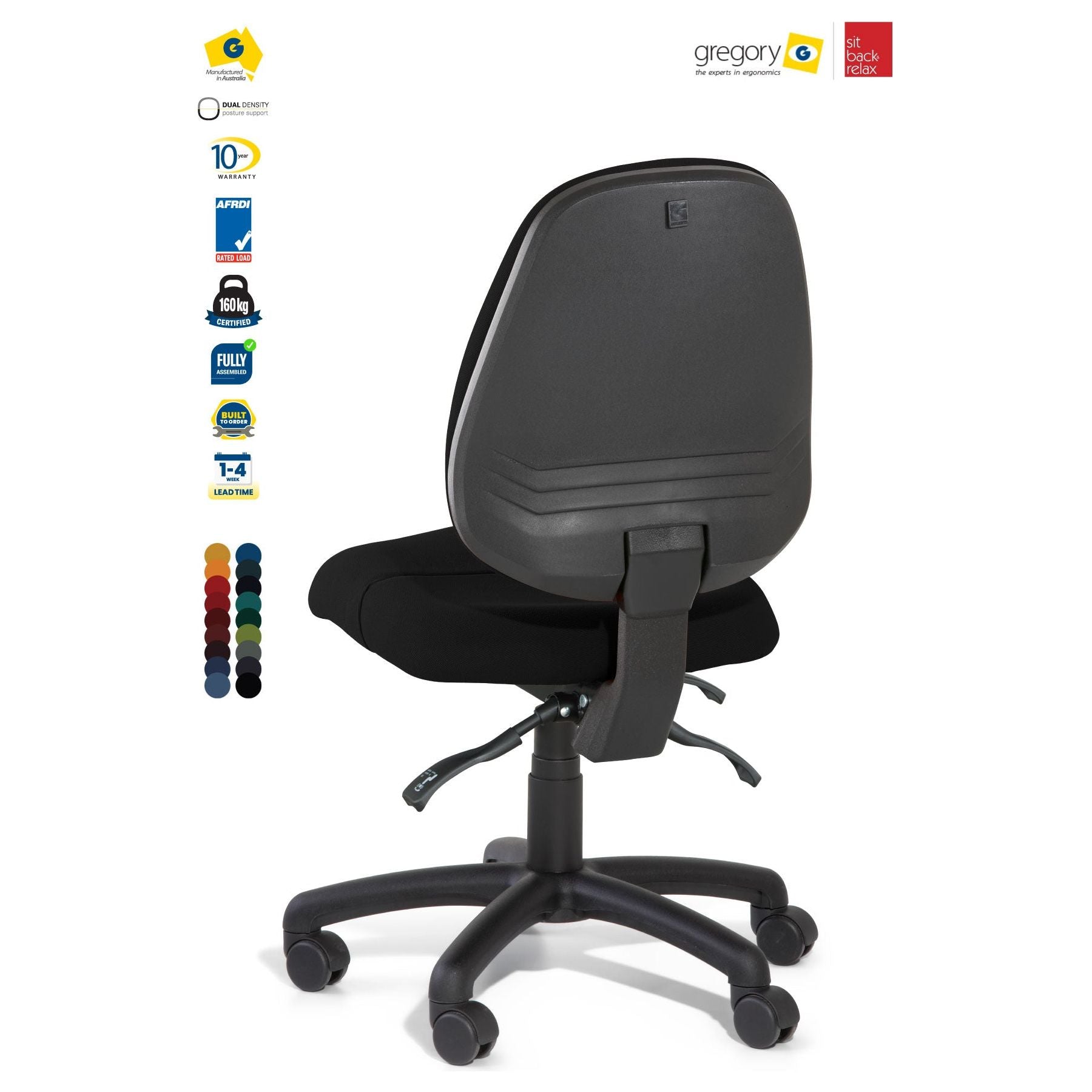 Gregory Inca High Back Office Chair