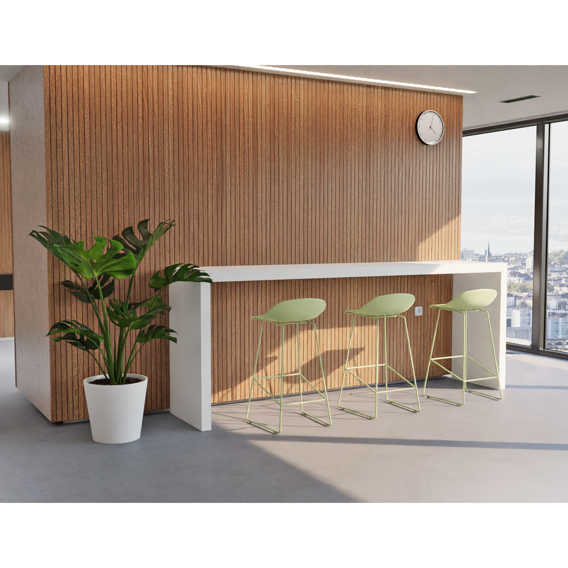 Pop Bar Stool - Polypropylene