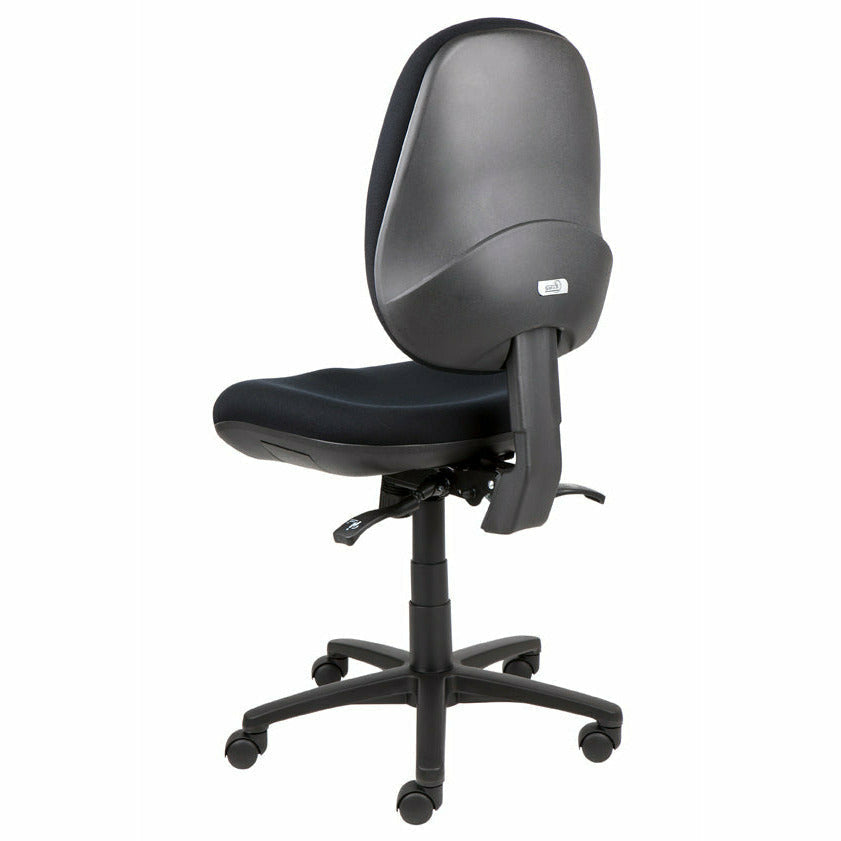 SitFit High Back Office Chair - Ex-Showroom Model - Upholstered in Greygum