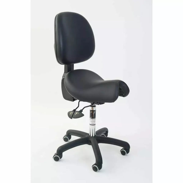 Bambach Saddle Chair with Back