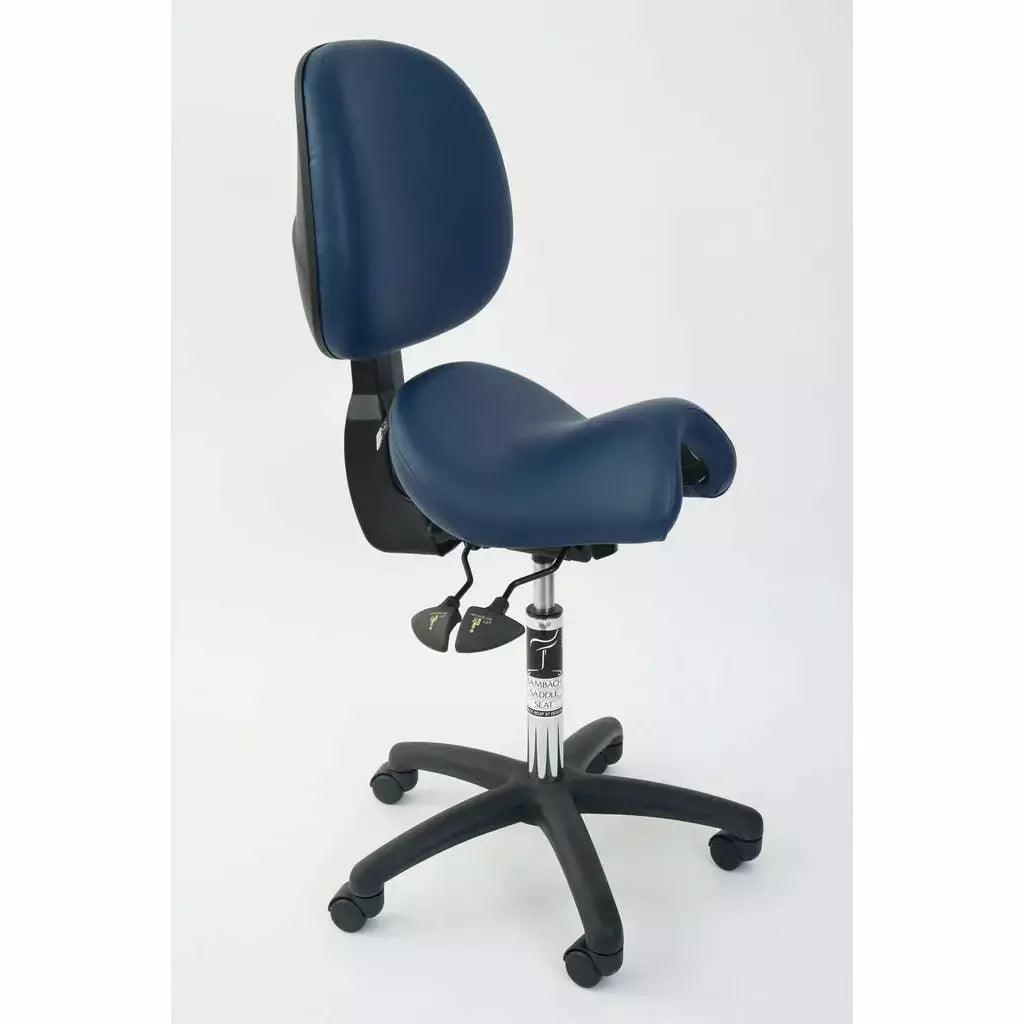 Bambach Saddle Chair with Back