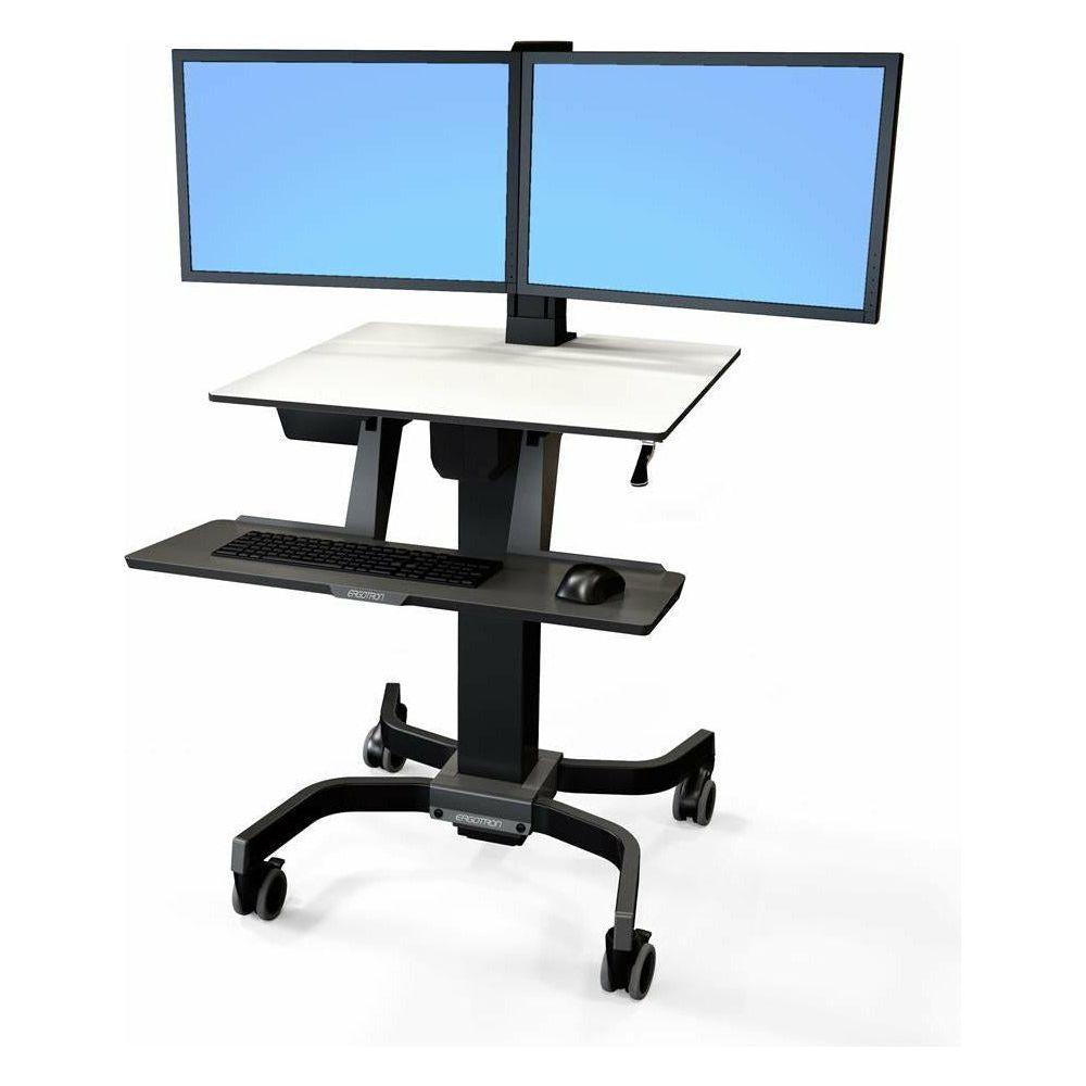 Ergotron WorkFit C Dual Cart