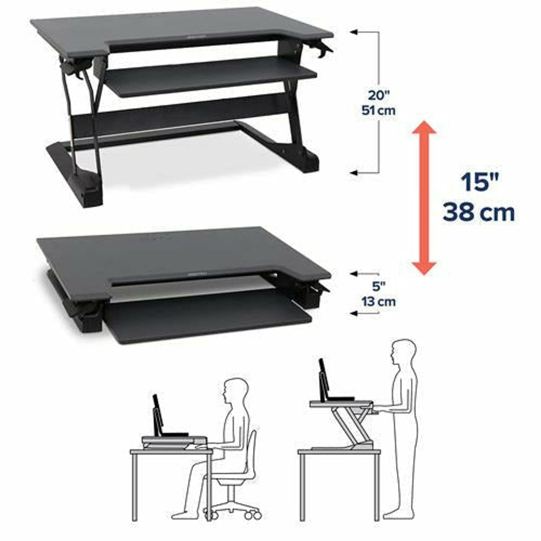 Ergotron Workfit TL Height adjustable Desk