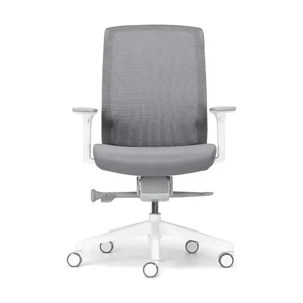 Aveya Task Chair- White Frame Chair