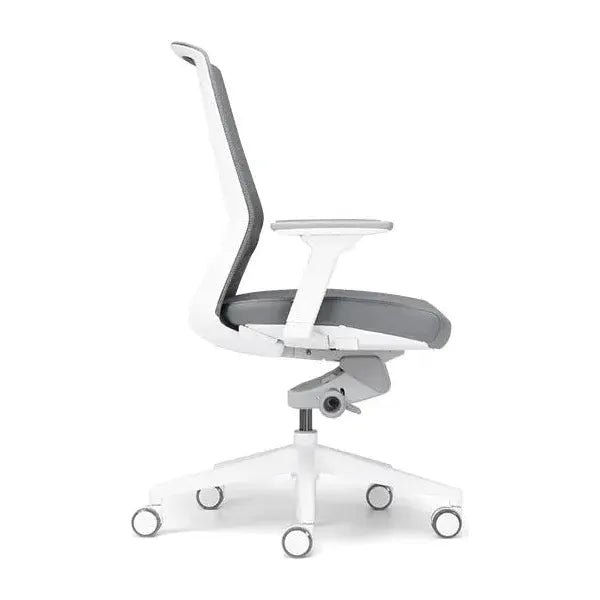 Aveya Task Chair- White Frame Chair