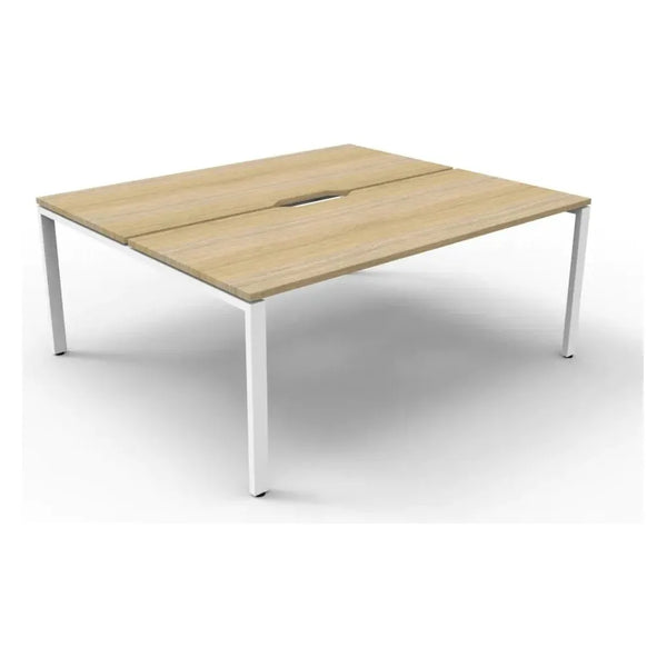 Deluxe Rapid Infinity 2 Person Workstation Double Sided No Screen