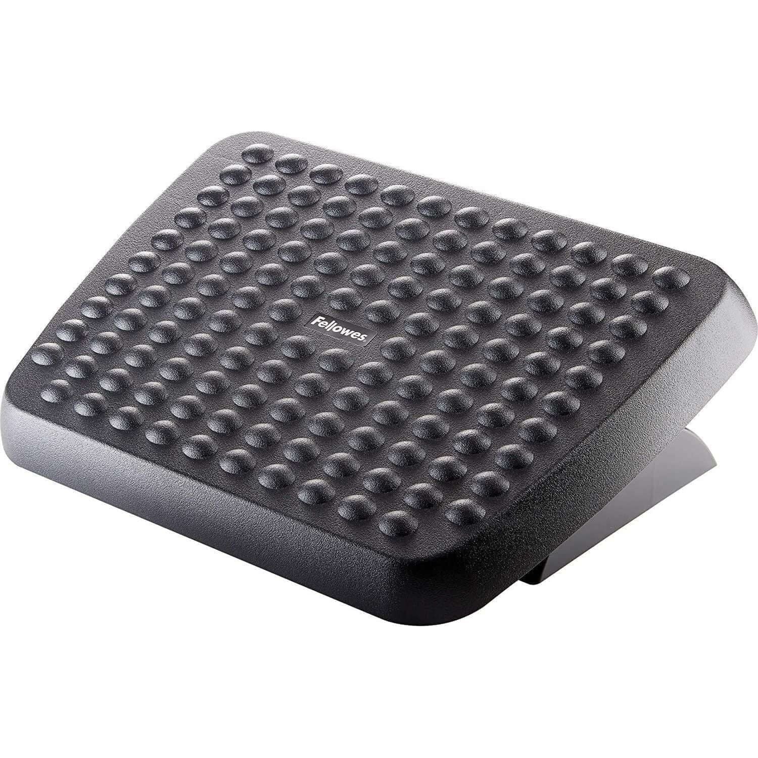 Fellowes ergonomic adjustable footrest for office workstation use