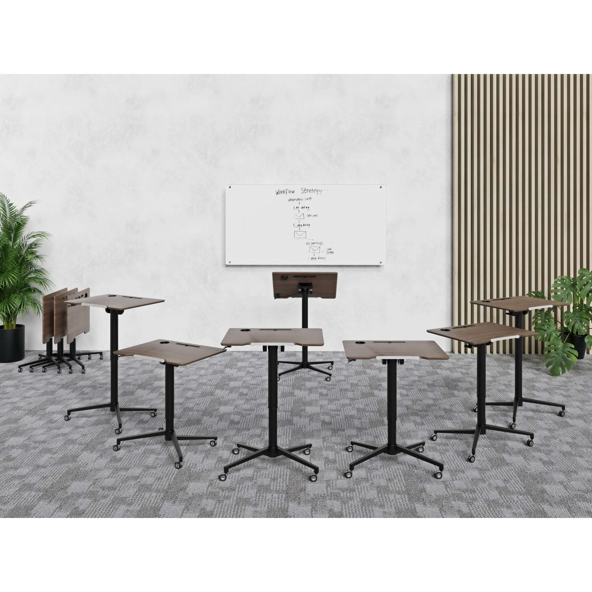 Sedeo Portable Height Adjustable Folding Table