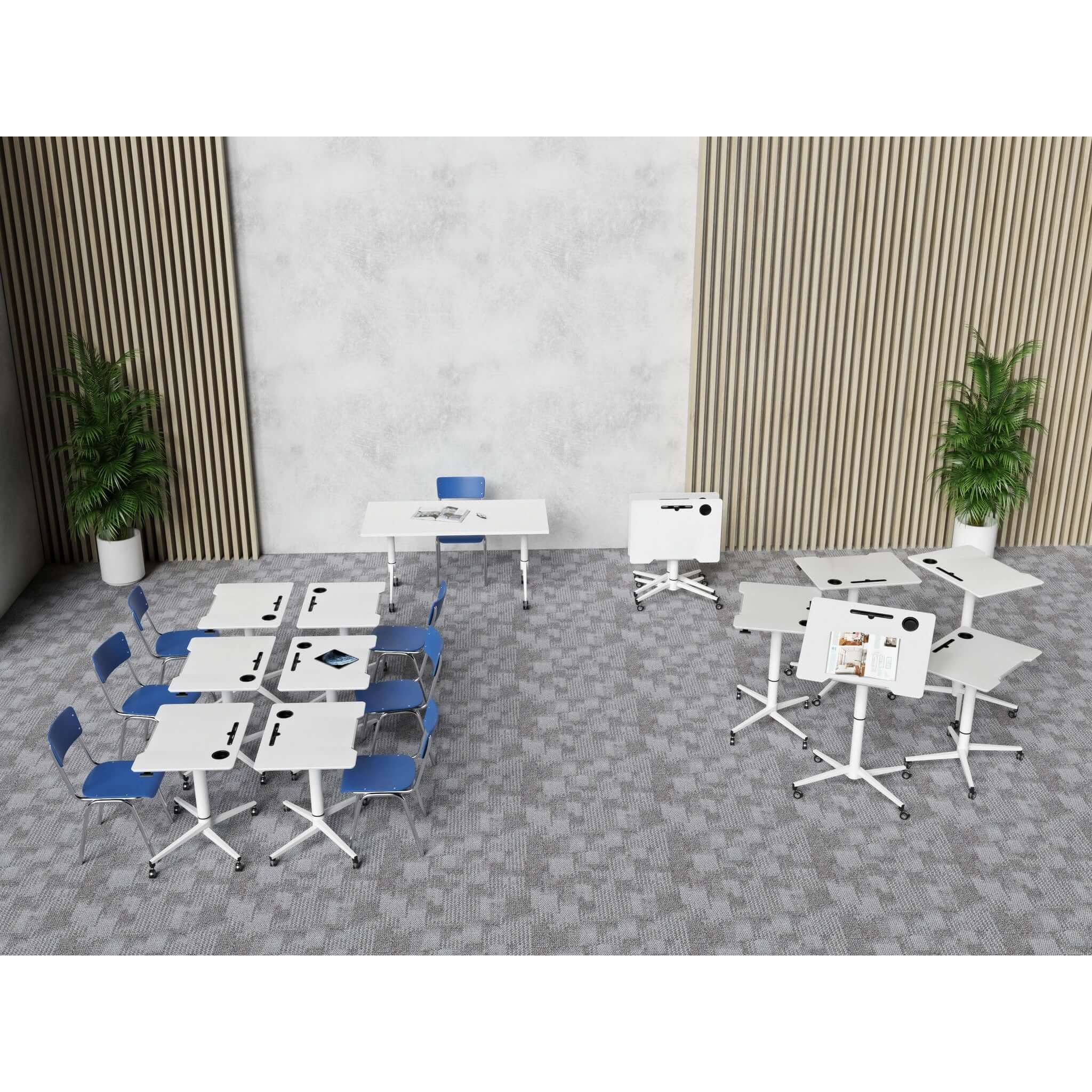 Sedeo Portable Height Adjustable Folding Table