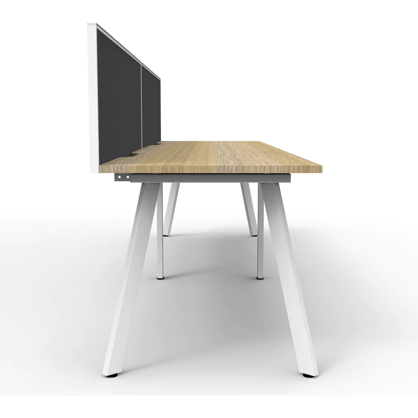 Eternity 2 Person Single Sided Workstation With Screen