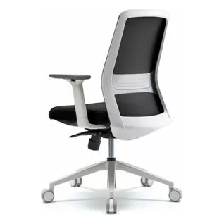 Fursys T40 Chair white Frame with Arms