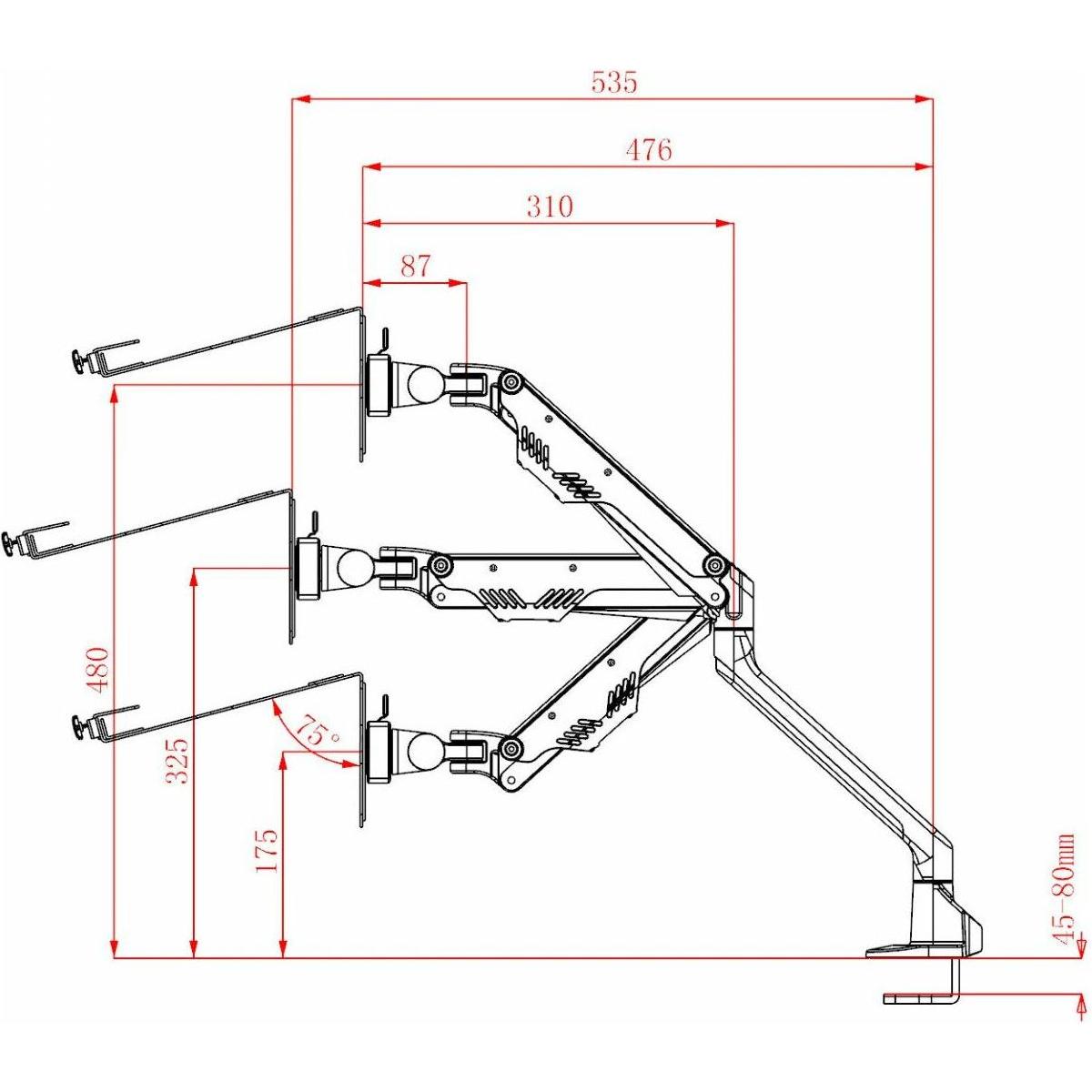 Quick Single Monitor Arm