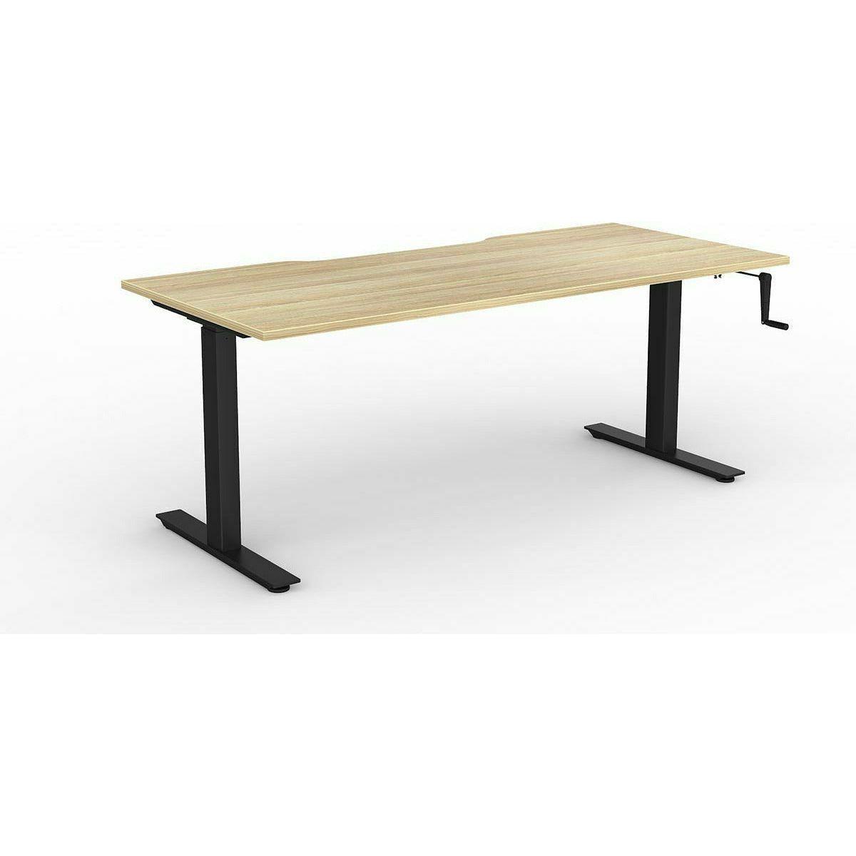 Agile Wind-Up Height Adjustable Desk
