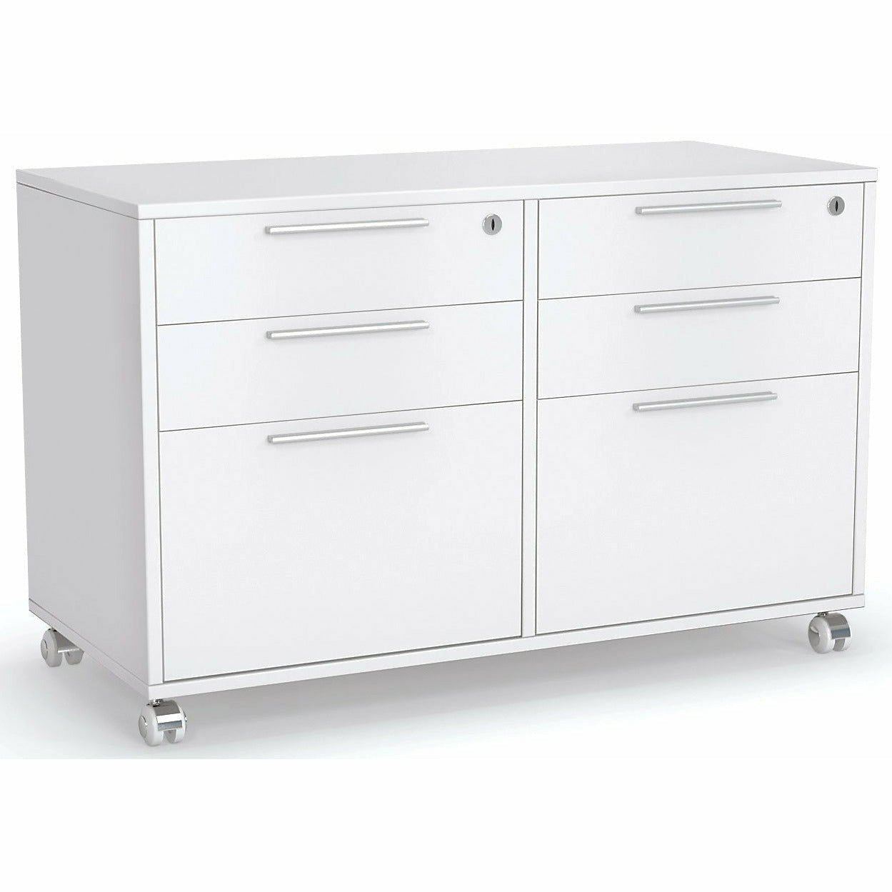 Caddy Mobile Bookcase with 2 draw inserts