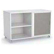 Caddy Mobile Bookcase with 1 Tambour insert