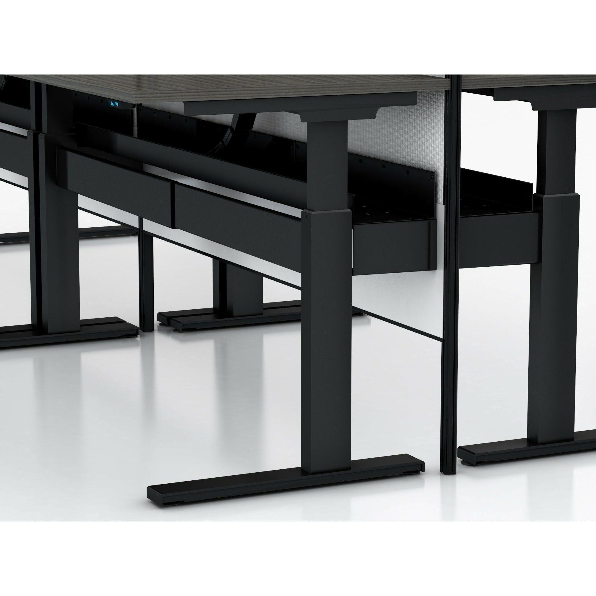 GEN-H Height Adjustable Back to Back Table System