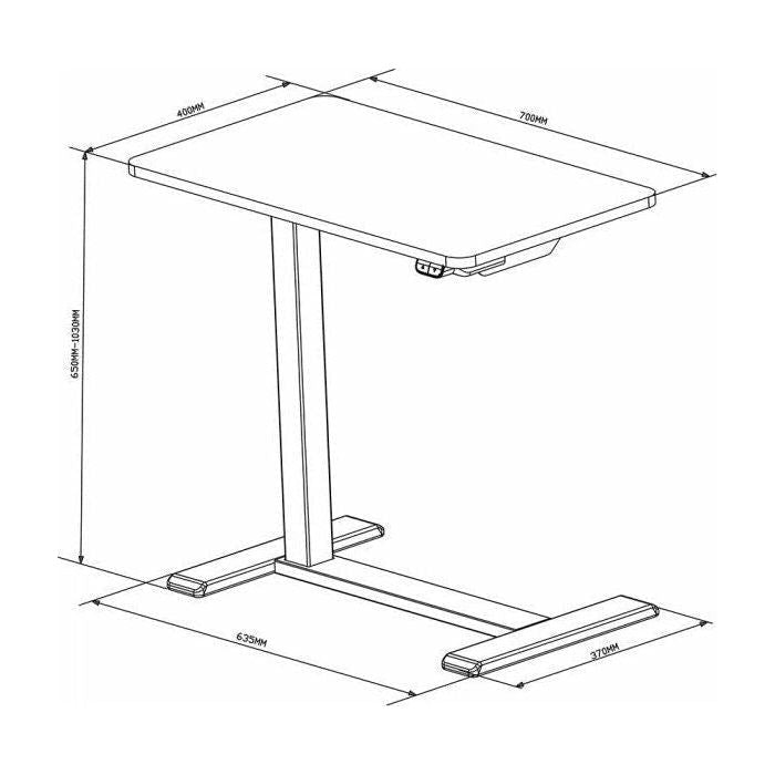 Malmo Electric Height adjustable Desk