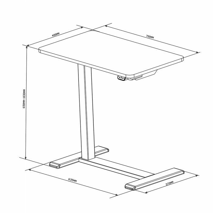 Malmo Electric Height adjustable Desk