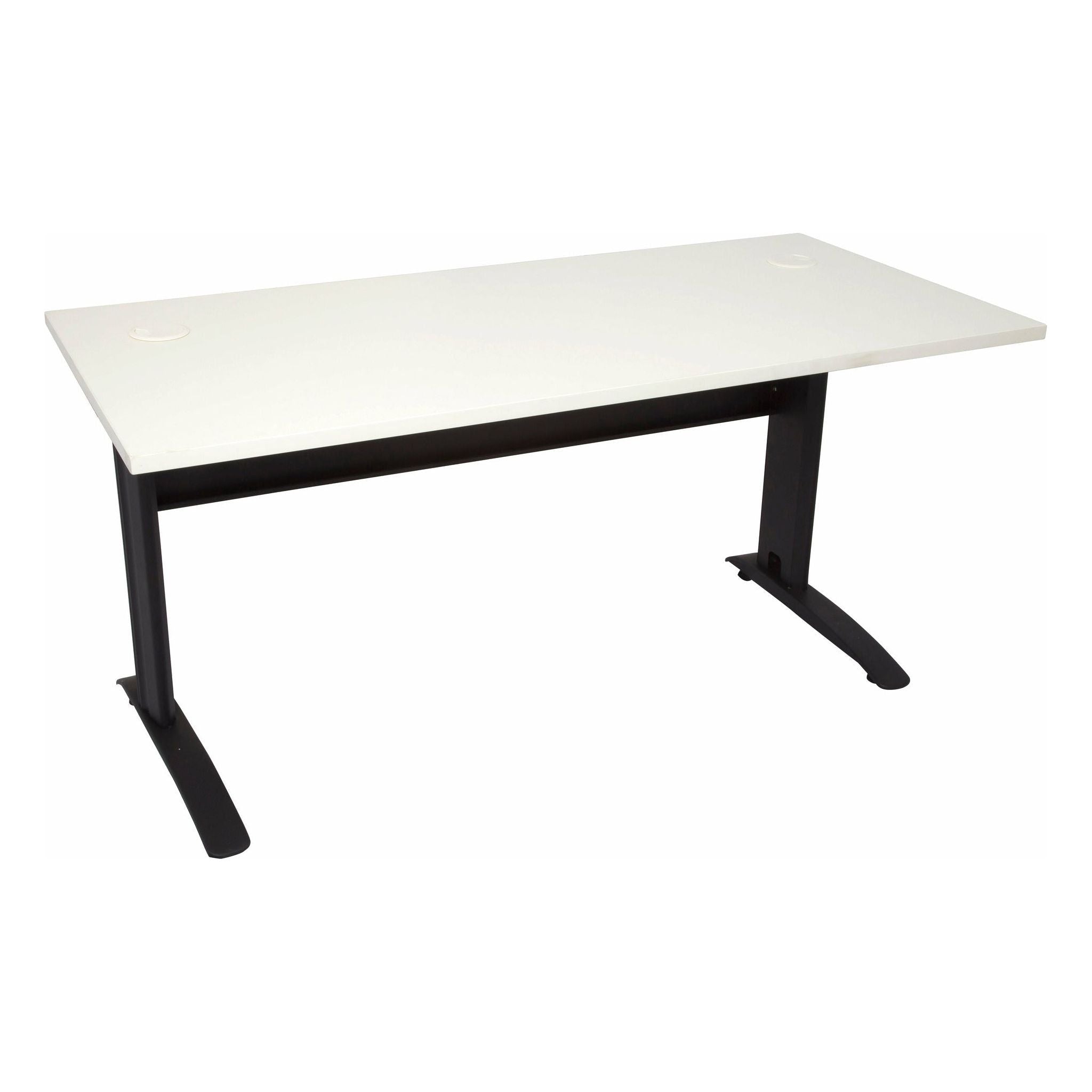 Rapid Span Single Desk with Modesty Panel