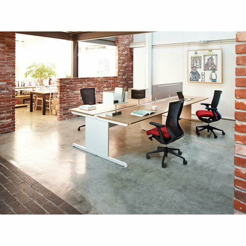 Fursys T50 Office Chair White Frame