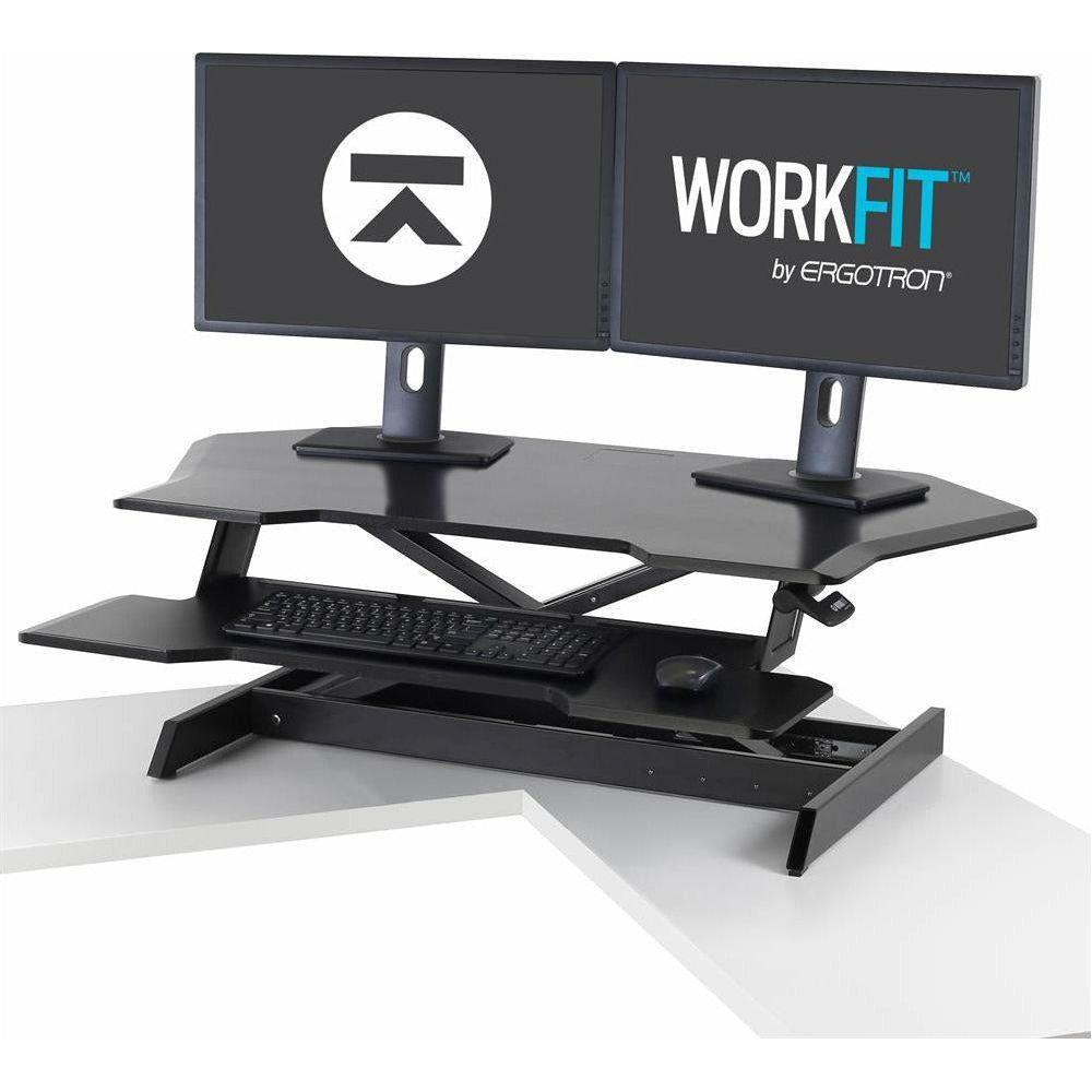 Ergotron WorkFit Corner Standing Desk Converter